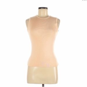 Henri Bender classics silk sleeveless sweater.